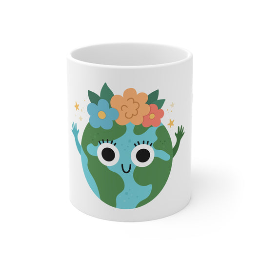 Earth And Flower Mug